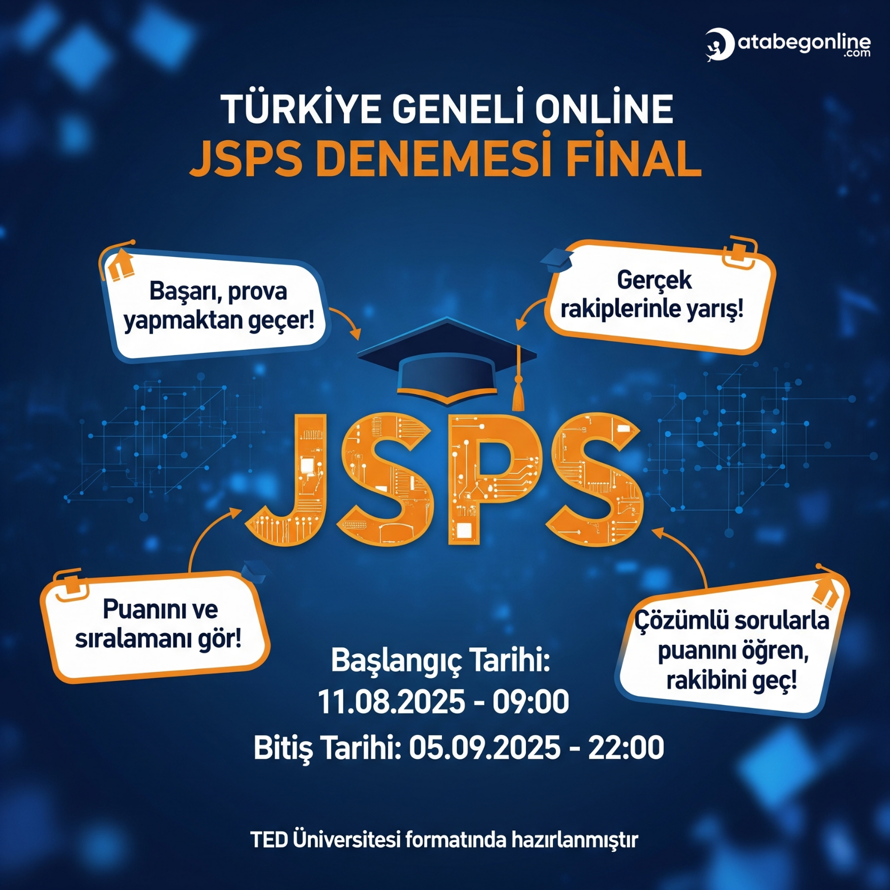 TÜRKİYE GENELİ ONLİNE JSPS DENEMESİ FİNAL